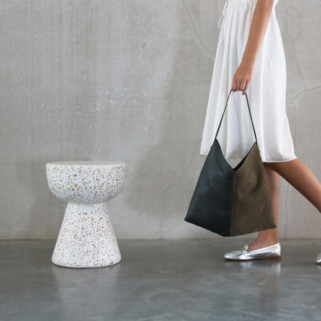 Table basse en terrazzo Ommen