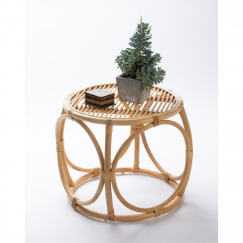table d'appoint en rotin Juhi