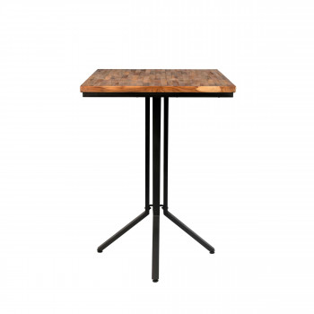 Table de bar carrée Maze