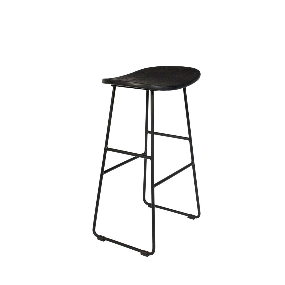 Tangle - Tabouret de bar 62cm - Couleur - Noir