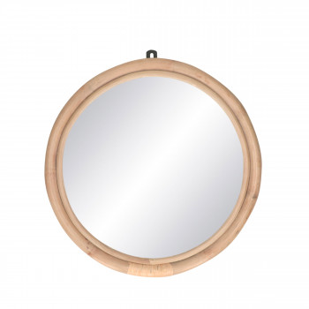 Miroir en rotin ø47 cm Sam