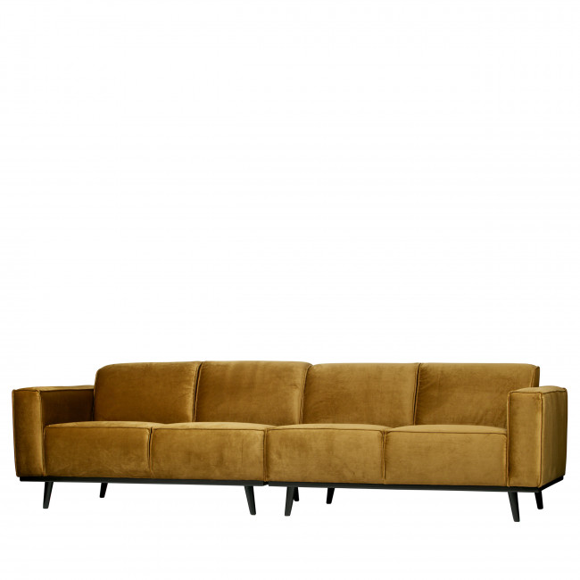 Canapé 4 places en velours Statement