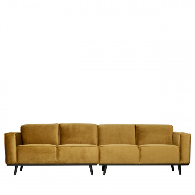 Canapé 4 places en velours Statement