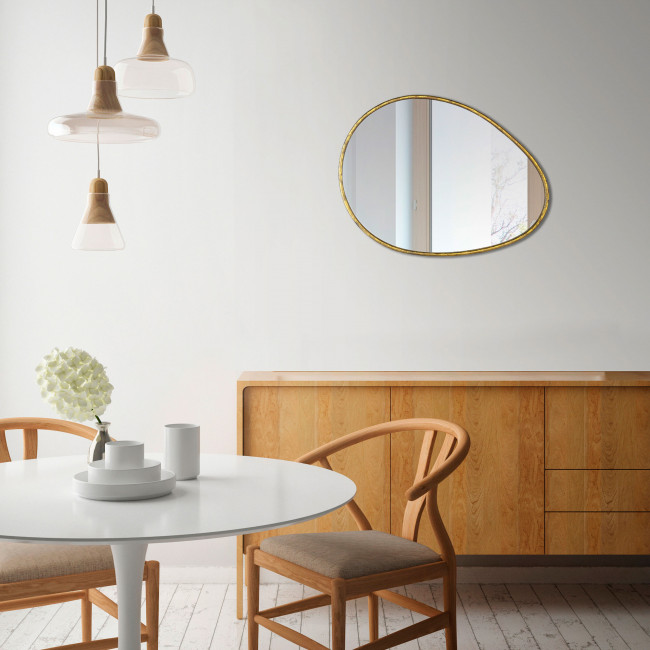 Léoville - Miroir en métal 60x80 cm