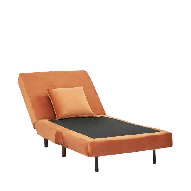 place 1 en convertible Adron Fauteuil lit velours stQdCrh