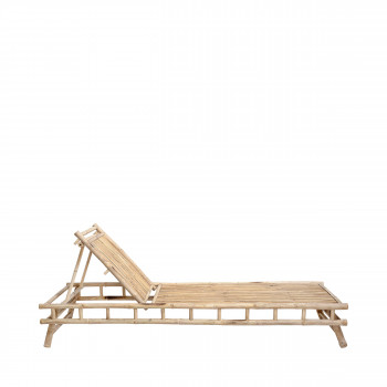 Sole - Chaise longue en bambou