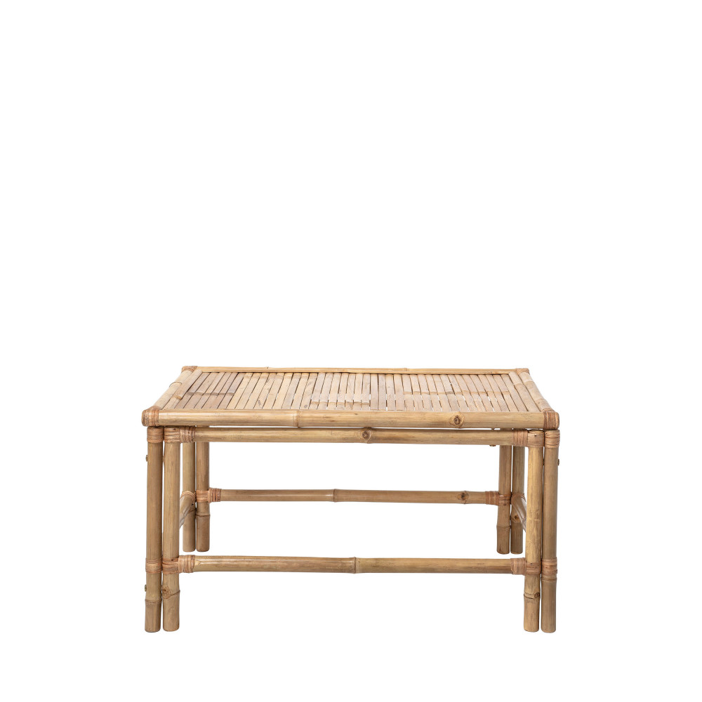 Sole - Table basse en bambou - Couleur - Bambou