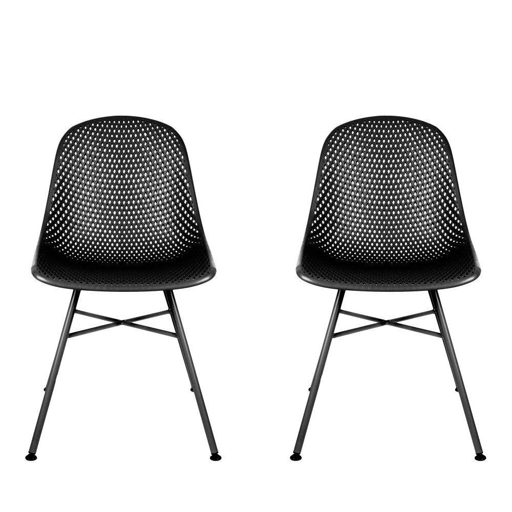 Chaise Plastique Et Metal