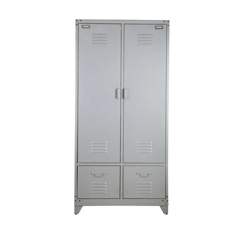 Armoire en métal noir Locker Drawer