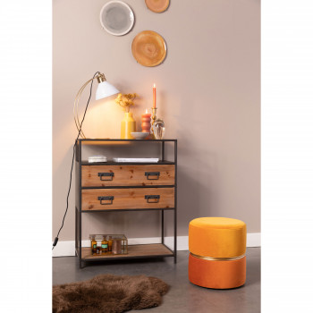 Bubbly - Pouf en velours