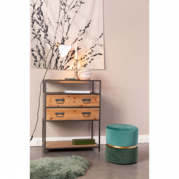Bubbly - Pouf en velours