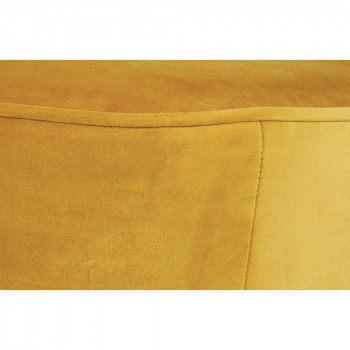 Pouf rond velours L Sara