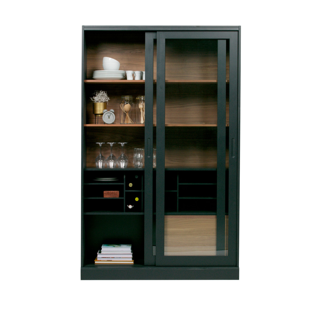 Petite vitrine en bois de forme