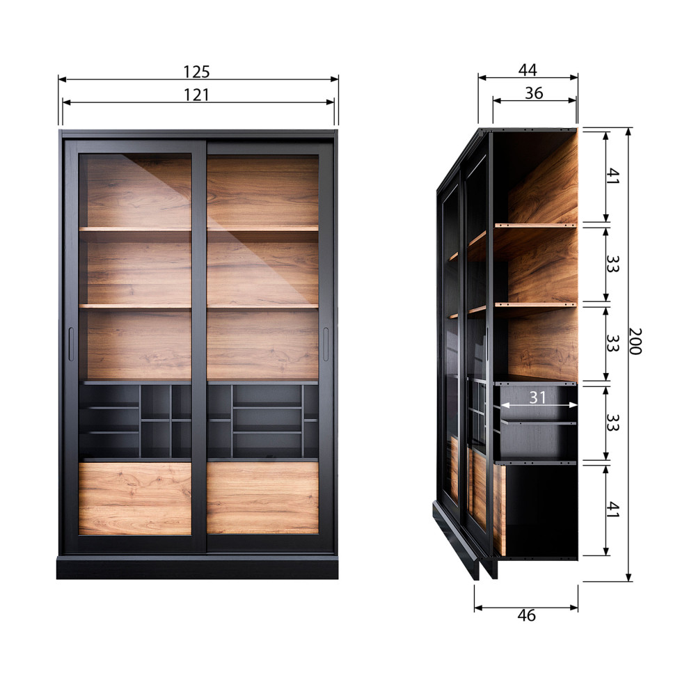 Acheter petite vitrine en bois à customiser en ligne