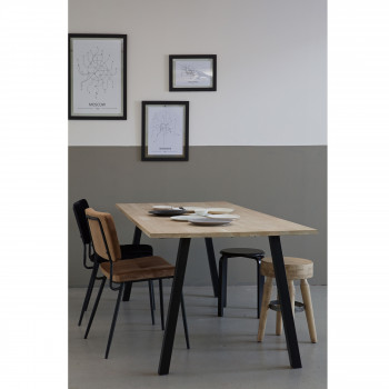 Kaat - 2 chaises en velours