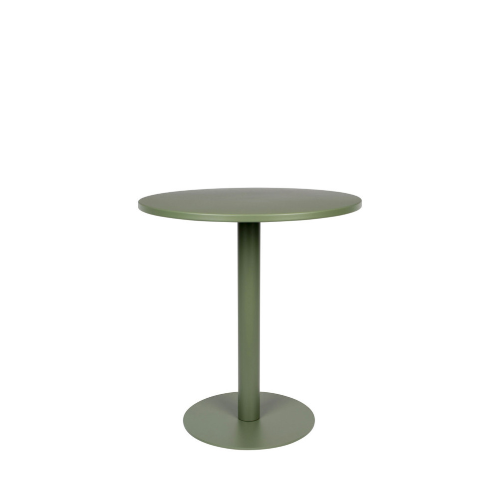 Metsu - Table de bistrot ronde - Couleur - Vert kaki