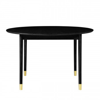 Hogarn - Table à manger ronde extensible 120-155x120cm