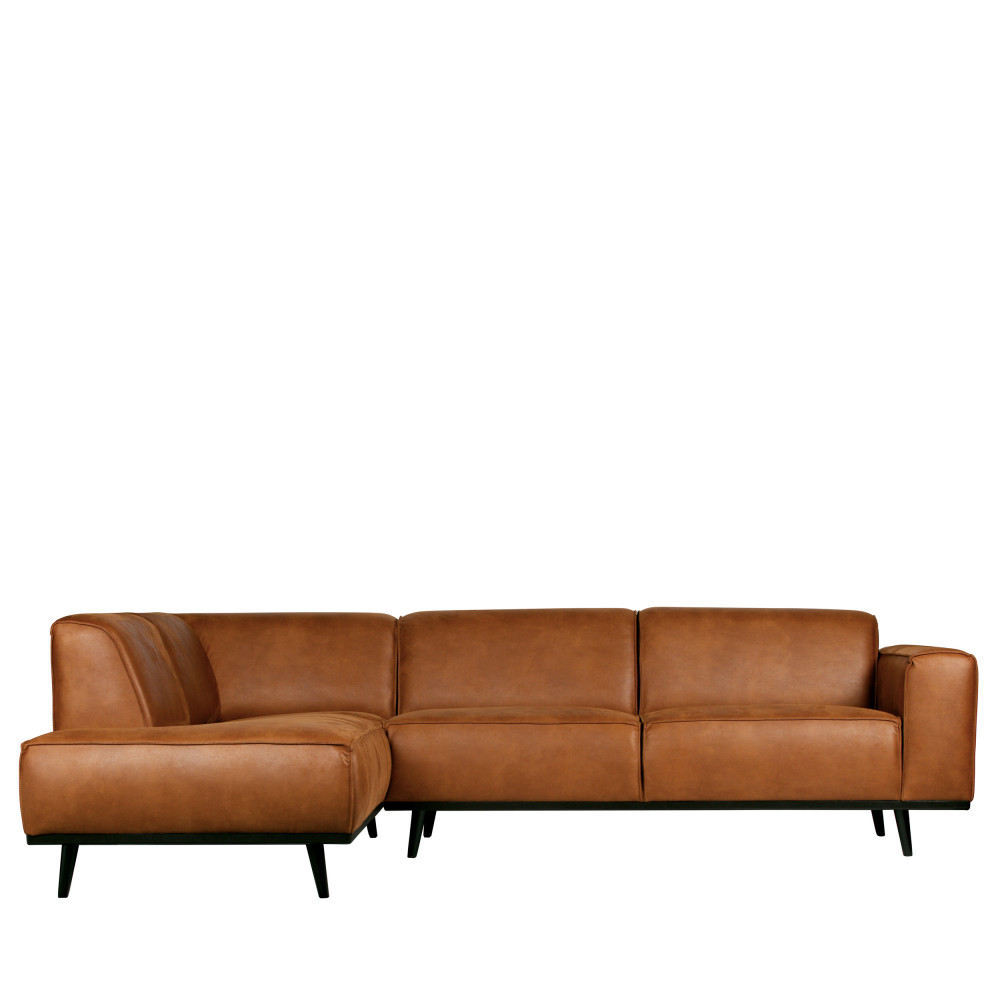 Canapé d'angle Gris Cuir Design Confort Promotion