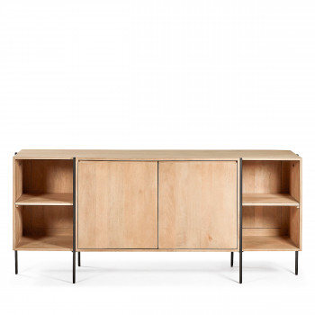 Castuera - Buffet en bois et métal