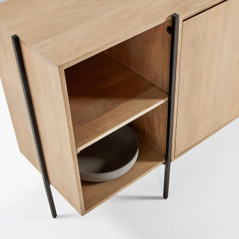 Castuera - Buffet en bois et métal
