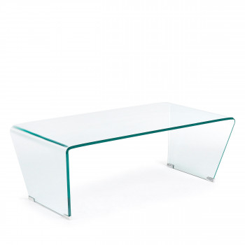 Burano - Table basse en verre 120x60 cm