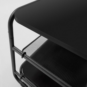 Somio - Meuble TV en bois et métal