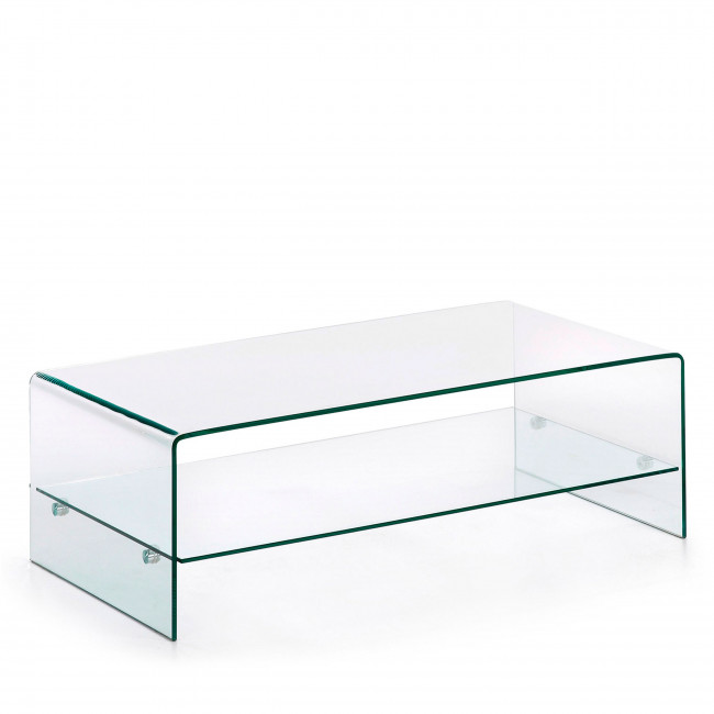 Burano - Table basse en verre 110x55 cm