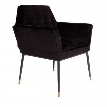 Kate - Fauteuil en velours