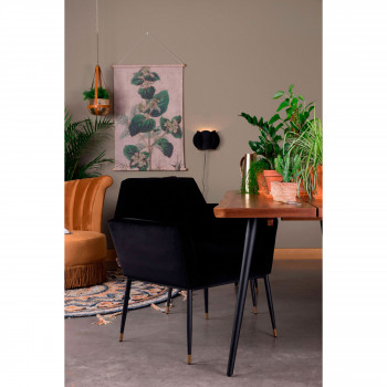 Kate - Fauteuil en velours
