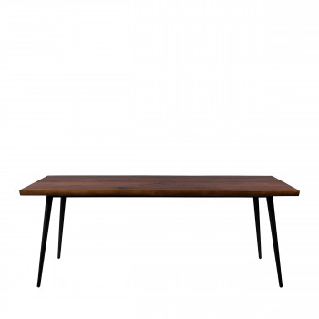 Alagon - Table à manger en noyer 200x90cm