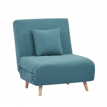 Fauteuil 1 place convertible Adron gris
