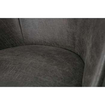 Vogue - Fauteuil lounge en similicuir