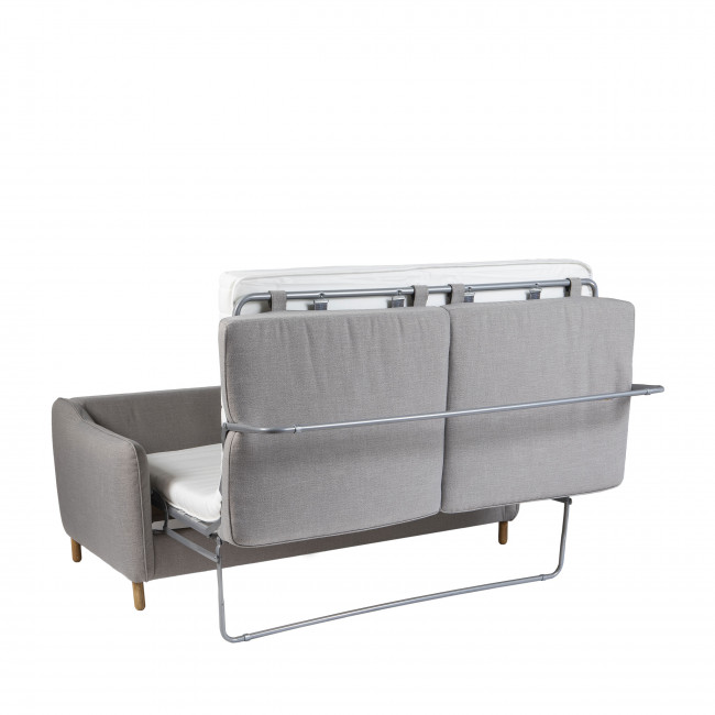 Vornay - Canapé convertible 3 places en tissu