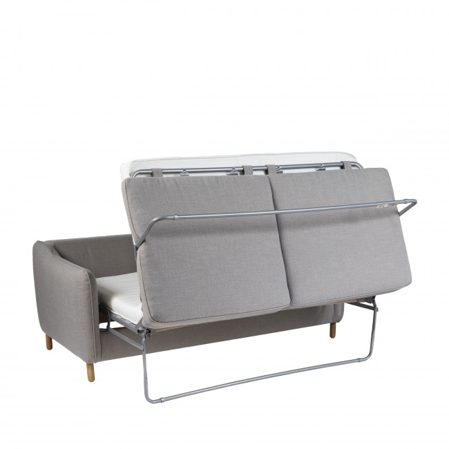 Vornay - Canapé convertible 3 places en tissu