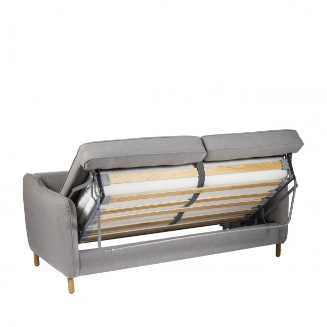 Vornay - Canapé convertible 3 places en tissu