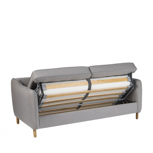 Vornay - Canapé convertible 3 places en tissu