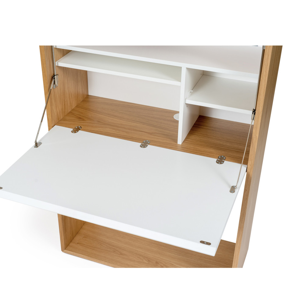 Bureau Secretaire En Bois Woodman Loma Drawer