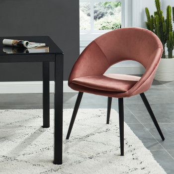 Kablar - Chaise en velours