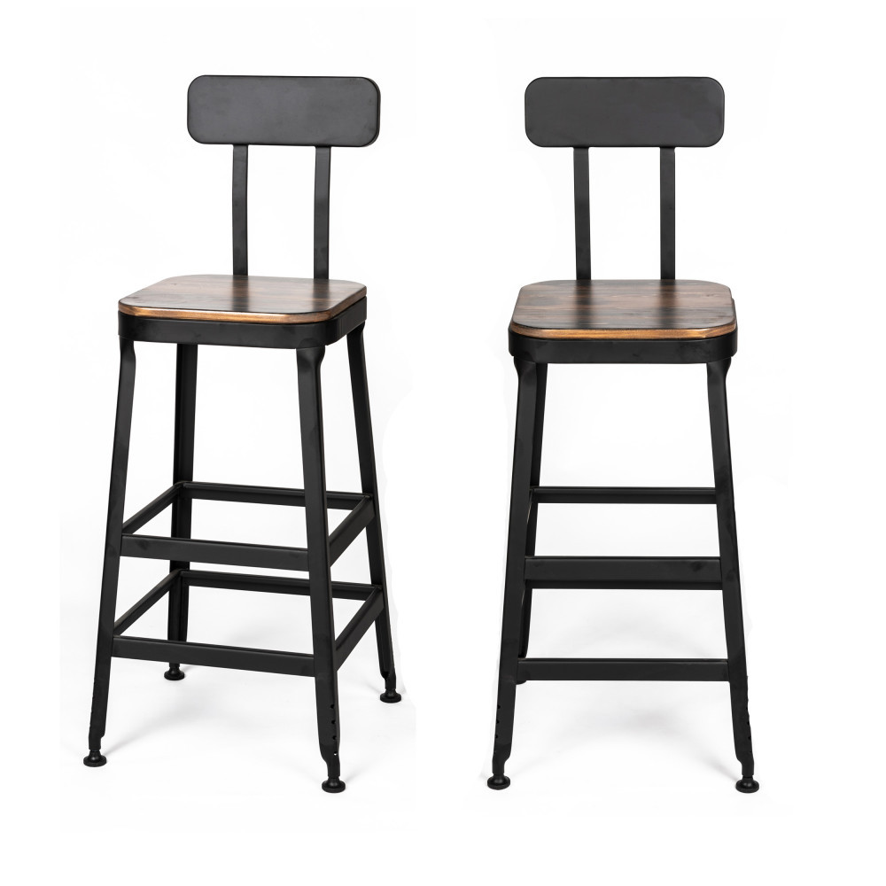 Ouille! 50+ Raisons pour Chaise De Bar Blanc Et Bois? Ll chaises et