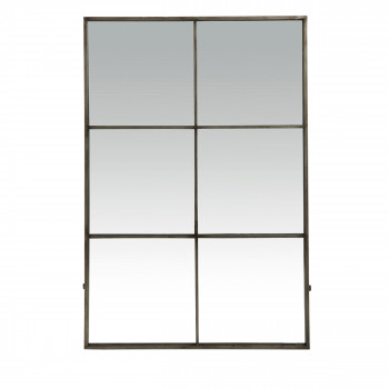 Palace - Miroir verrière en métal 118x80