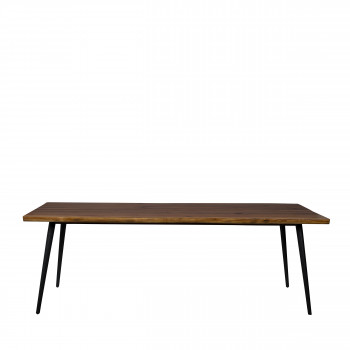 Table à manger en noyer 220x90cm Alagon Dutchbone