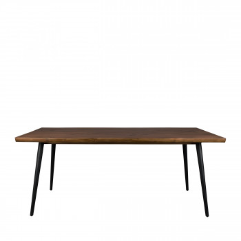 Table à manger bois massif 180cm Alagon Dutchbone