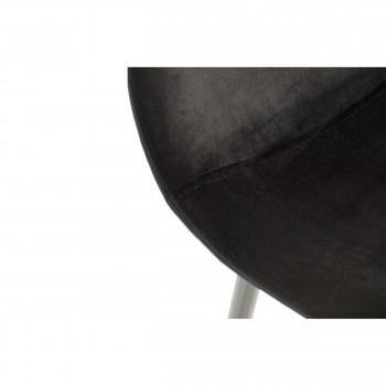 Marije - 2 chaises en velours