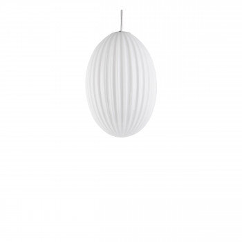 Smart Oval - Suspension en verre H44cm