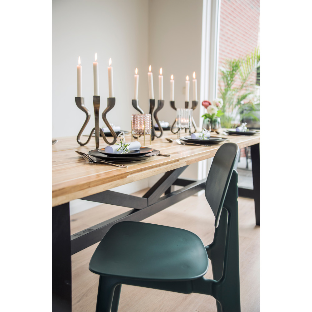 2 chaises en plastique Leitmotiv VINTAGE 2 chaises en plastique Leitmotiv VINTAGE