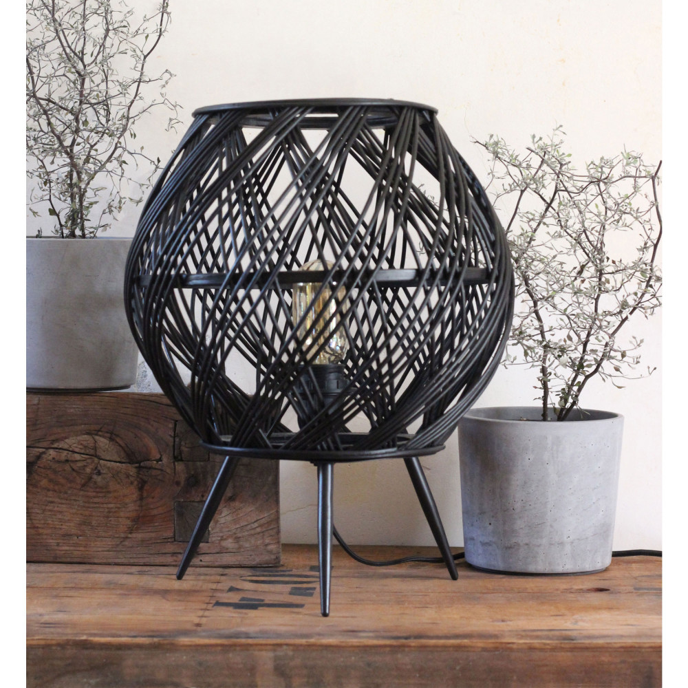 Santiago Lampe poser en rotin Drawer Santiago Lampe poser en rotin Drawer