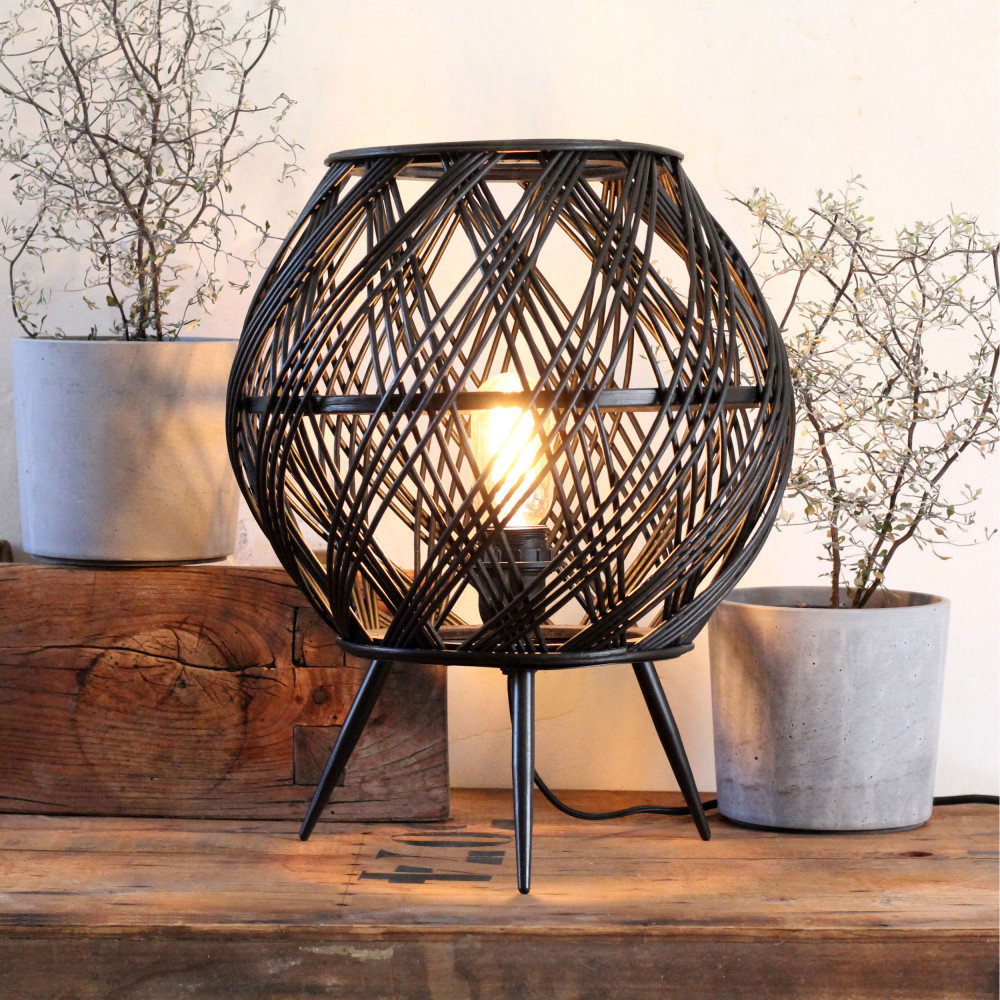 Santiago Lampe poser en rotin Drawer Santiago Lampe poser en rotin Drawer
