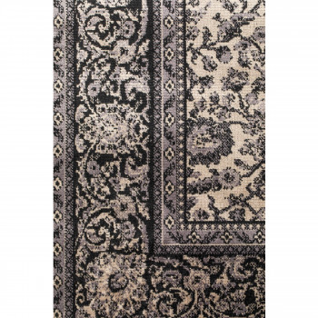 Bo - Tapis persan gris