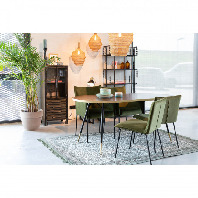 Bo - Tapis persan vert