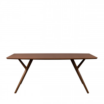 Malaya - Table à manger en bois 180x90cm